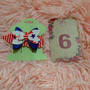 Patriotic Hair Bow